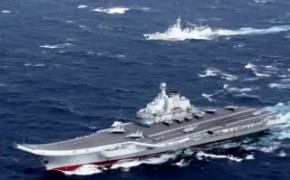 舰指太平洋 科技 中国双航母会师太平洋，美日“第二岛链”碎裂，别忘了还有福建舰